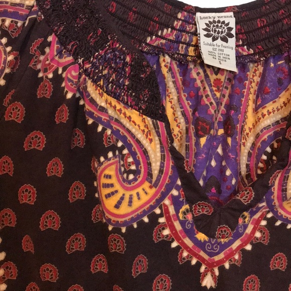 Luck Brand Colorful Tunic Size Small - Picture 2 of 3